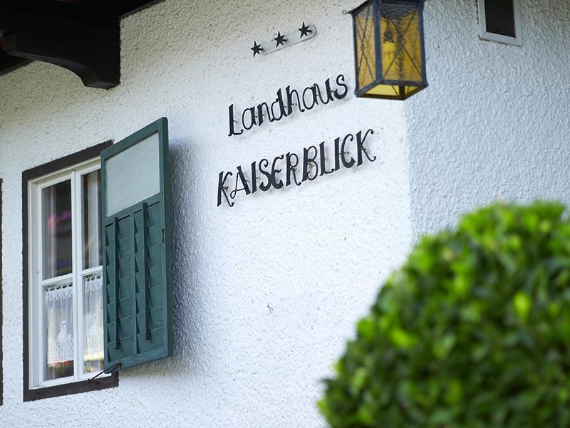 Landhaus Kaiserblick Ellmau Exterior foto